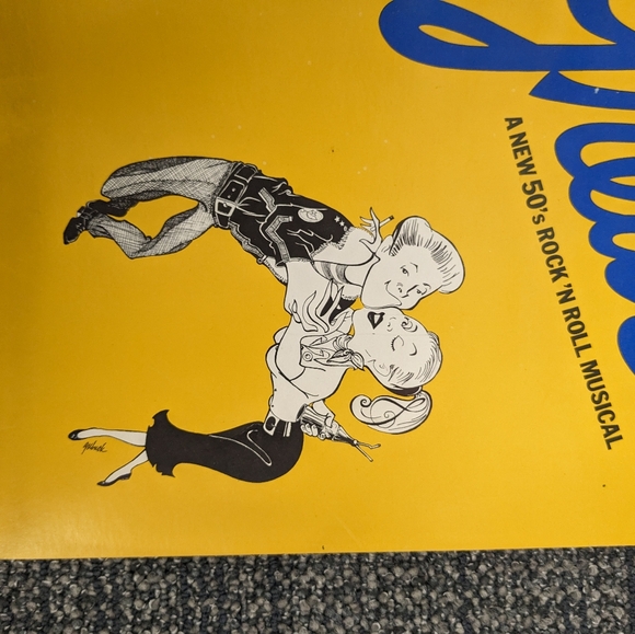 Vintage Grease the Musical on Broadway 1975 Program - Picture 3 of 15